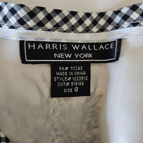 Harris Wallace New York Women's 100% Silk Mini Skirt Size 8 - Picture 7 of 11